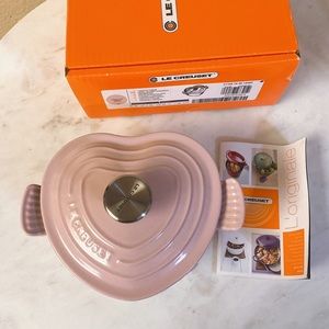 Le Creuset Heart Shaped Cast Iron
